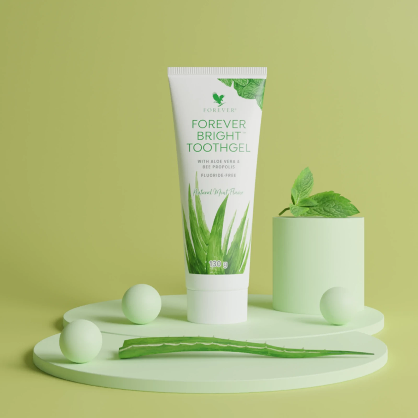 Forever Living – Forever Bright™ Toothgel 130g (Gel Dentaire à l'Aloe Vera & Propolis d'Abeille)