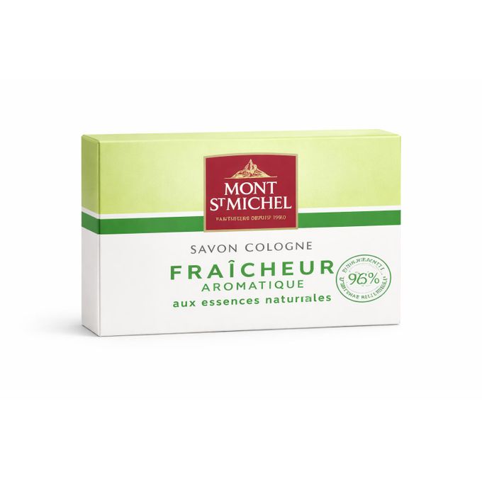 Mont St Michel 125g – Savon Cologne « Fraîcheur Arematique » aux essences naturelles