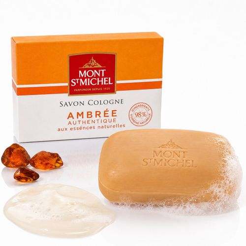 Mont St Michel 125g – Savon Cologne « Ambrée Authentique » aux essences naturelles