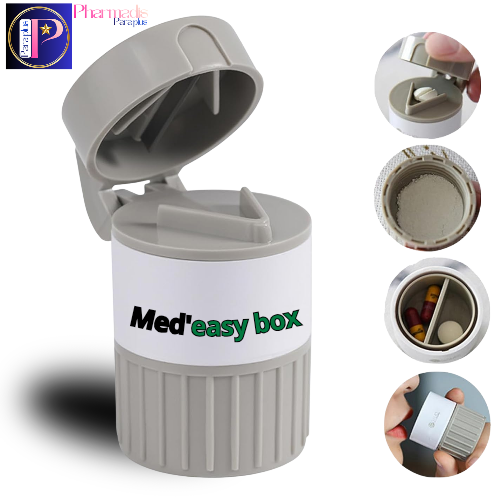 Med'Easy cutter Box – Le Pilulier Multifonction 4 en 1